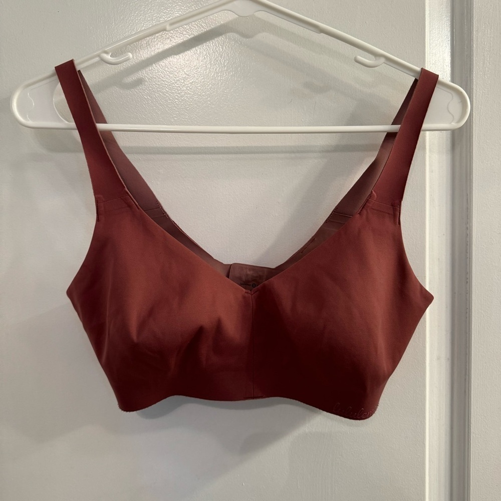 Lululemon Like Nothing Bra Misty Merlot 34 C